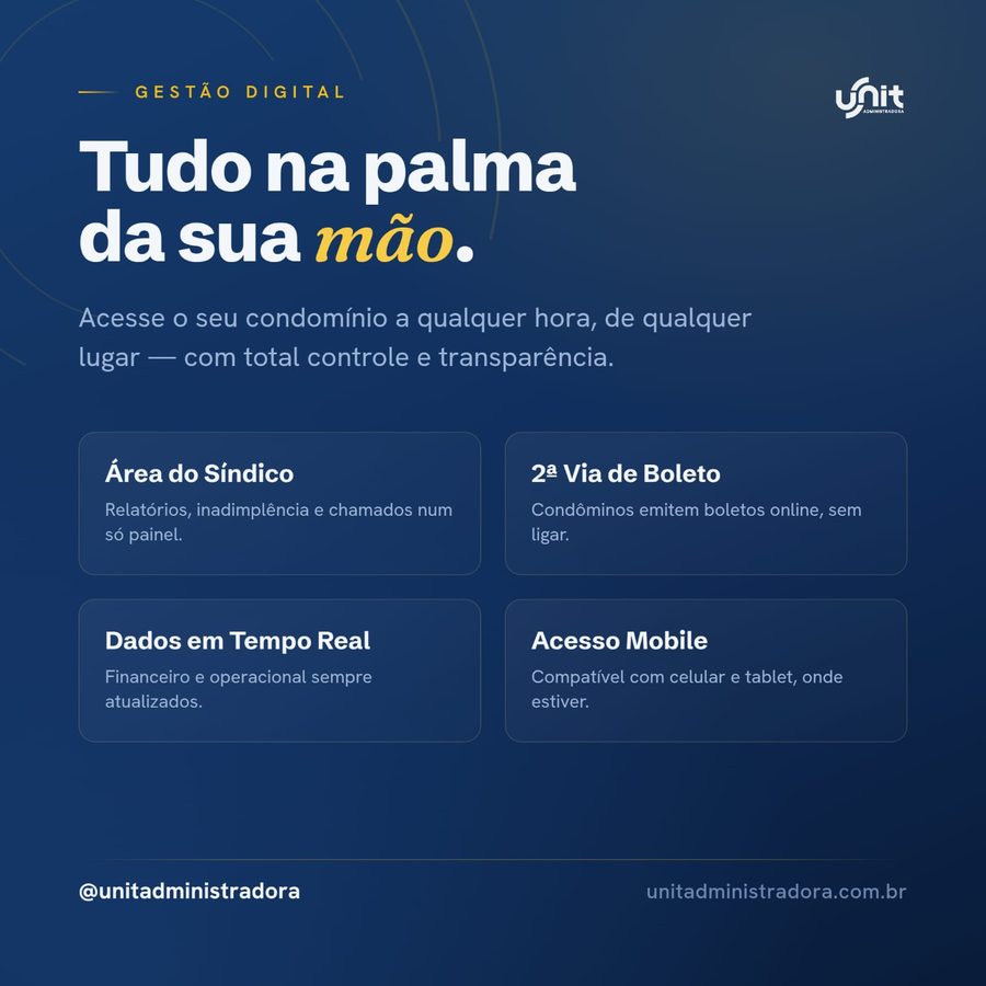 Mídia social produzida pela Órbita Web — Unit